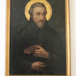 01. Saint Pierre Canisius, tableau exposé à l’évêché (Photo : Diocèse LGF)