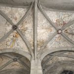 25. Plafond de la chapelle du St-Sépulcre, cathédrale de Fribourg, en restauration (© Service des biens culturels de l’état de Fribourg, Alain Kilar)